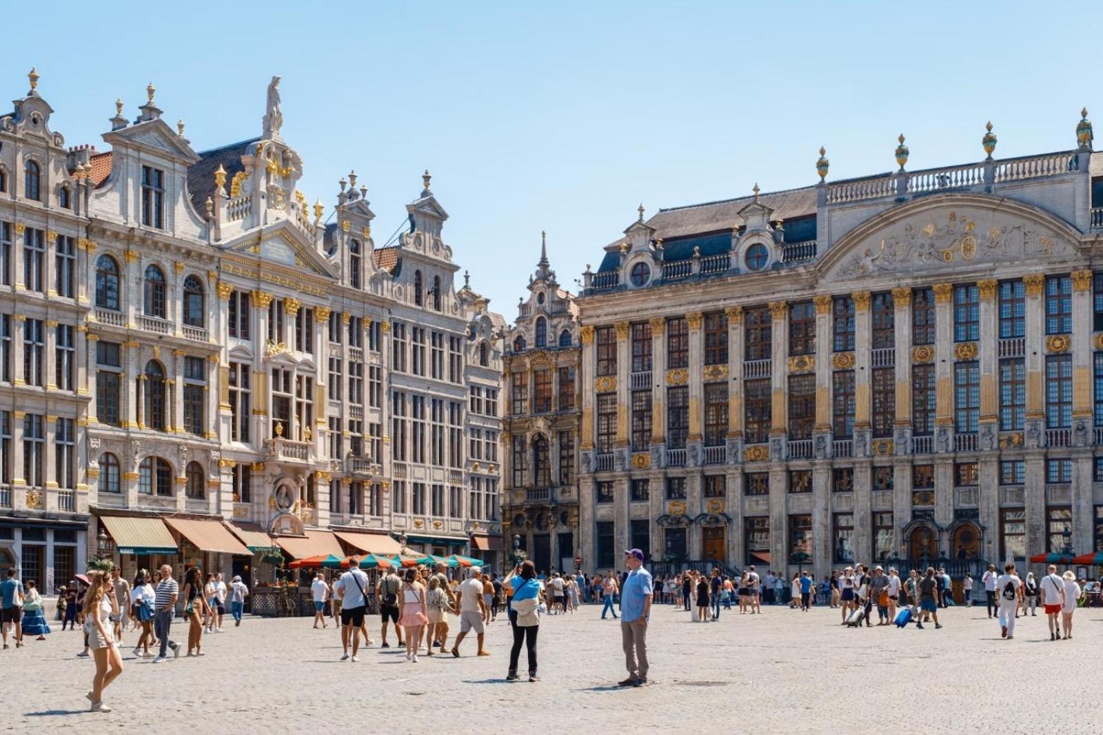 Golden Pearl In Centre Of Brussels Bruxelas Exterior foto